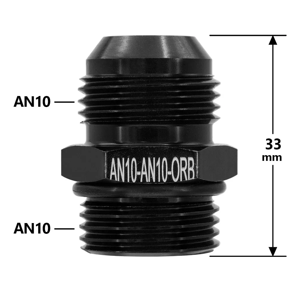 1 Chiếc Hợp Kim Nhôm AN6 8 10 12 Đến Một Để M14 M16 M18x1.5 Hệ Mét Nhiên Liệu Vòi Adapter Ống Ren lắp Treo Xe Ô Tô Làm Mát Hệ Thống
