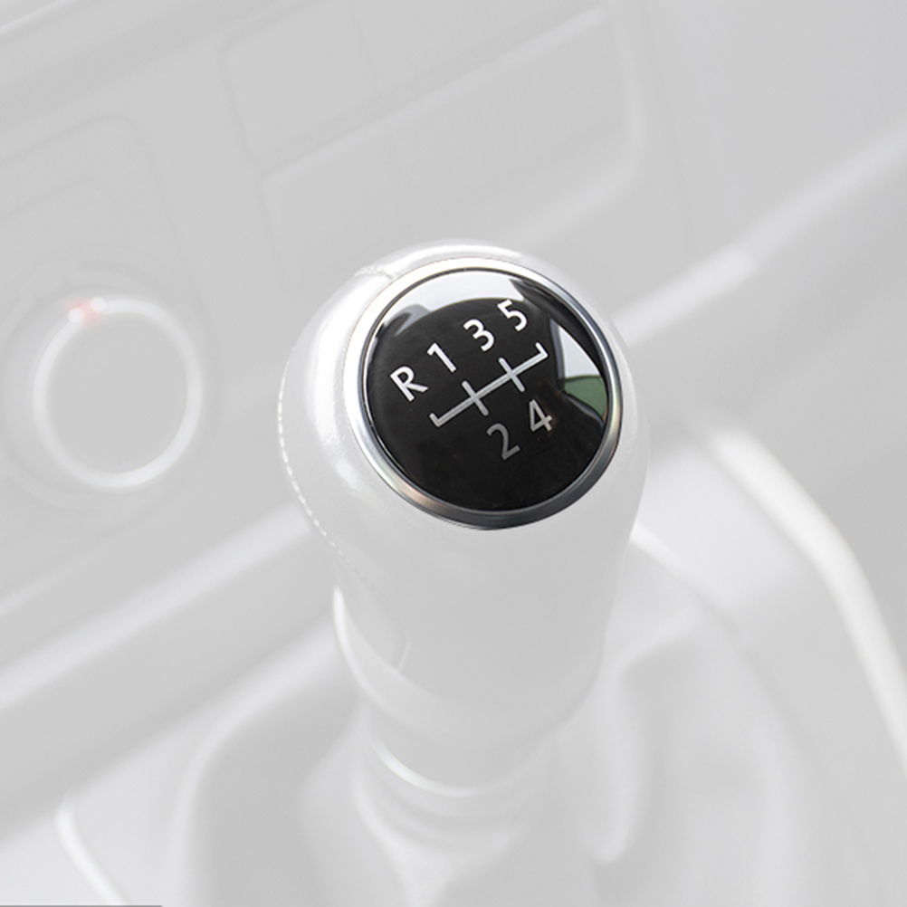5/6 Tốc Độ Dịch Chuyển Nút Dính Bao Da Nắp Quốc Huy Huy Hiệu Volkswagen VW Vận Tải T5 T6 2003 2004 2005 2006 2007 2008-2019