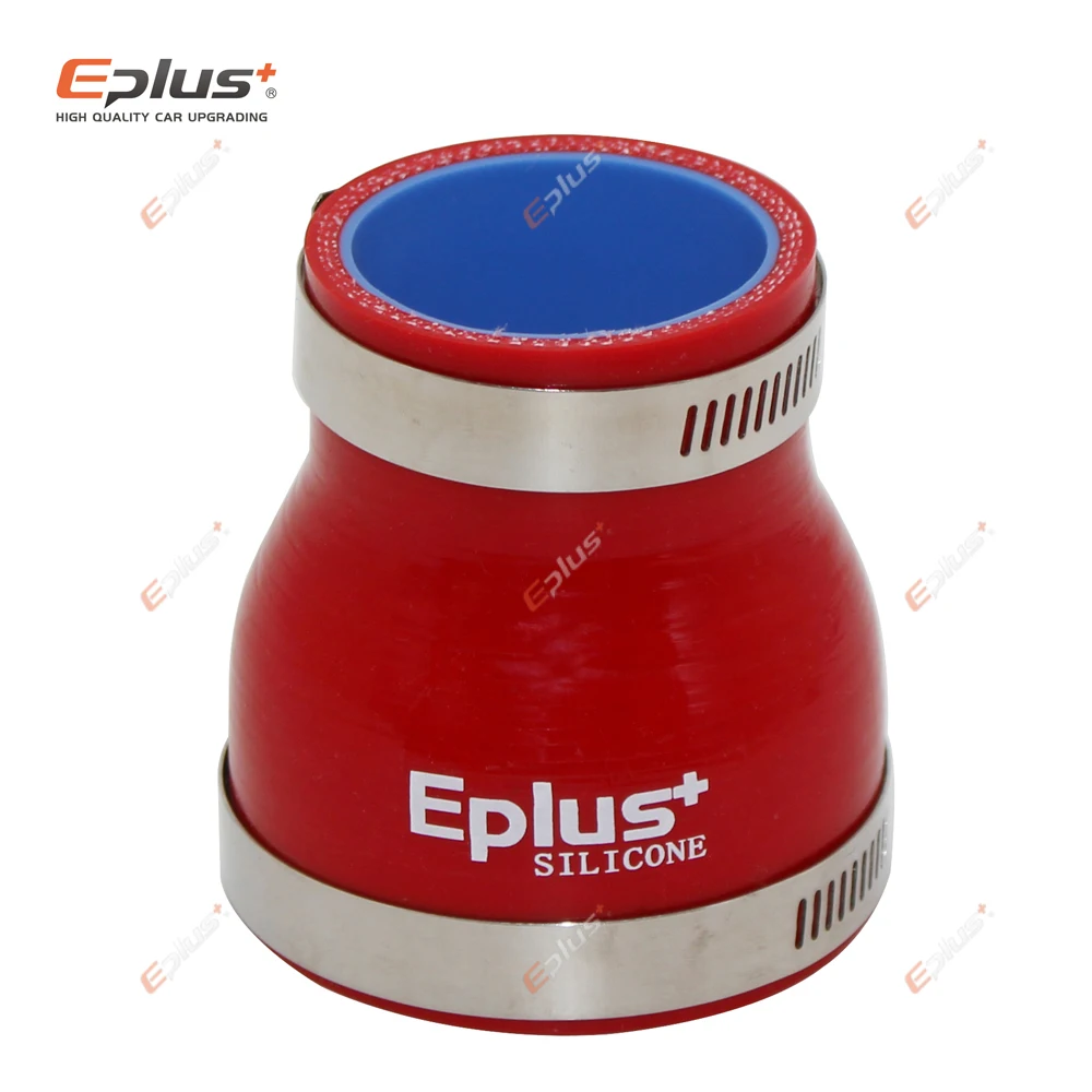 EPLUS Đa Năng Silicone Lửng Ống Thẳng Lớn Đến Bé Cổng Kết Nối Ô Tô Intercooler Turbo Lượng Ống Nối Đỏ Nhiều Kích Thước