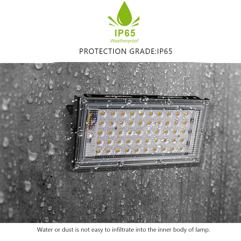LED Grow Lamp 50W 100W 150W AC 220V Full Spectrum Flood Light Reflector Greenhouse Hydroponic Floodlight Phyto Flower Lamp LED