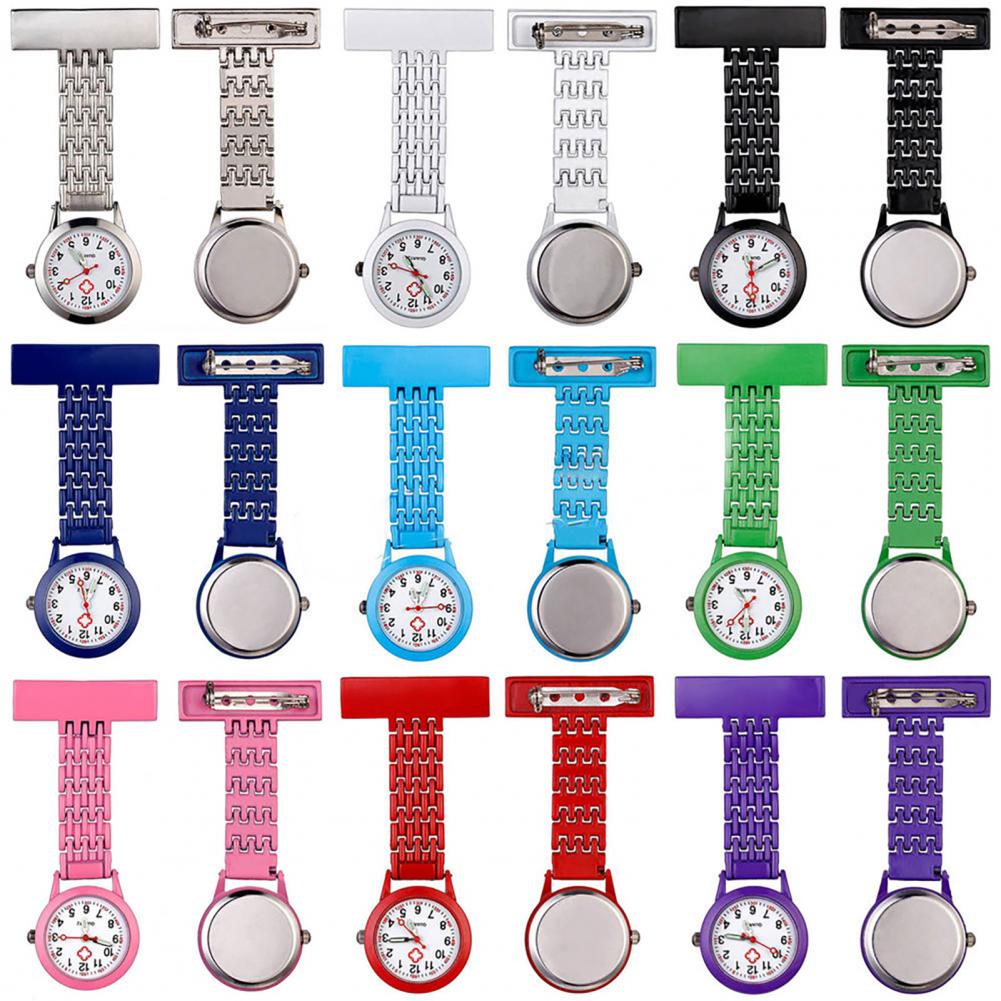 Reloj de bolsillo con dibujos animados para hombre y mujer, pulsera de mano con broche de Metal, estilo usable, de tendencia Simple, para regalo, 2021