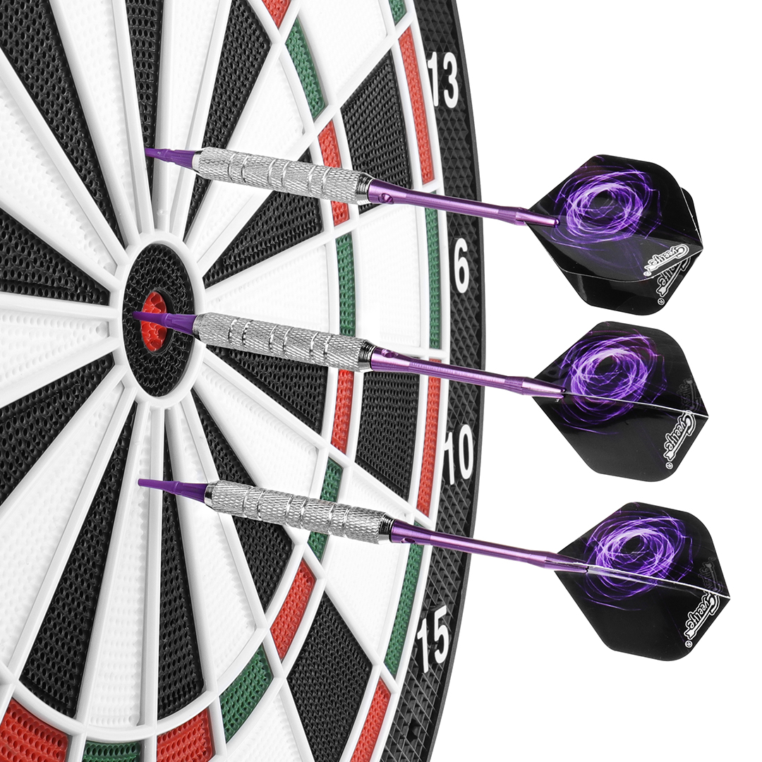 CyeeLife Professionelle 16/18 Gramm Soft Tip Darts Set mit Extra Kunststoff Tipps für Elektronische Dartscheibe Zubehör
