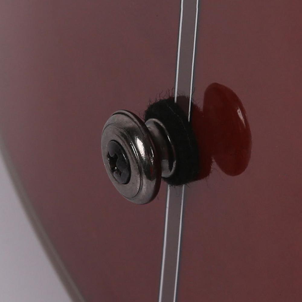 Đàn Guitar Chốt Cho Điện Acoustic Bass Ukulele Guitar Dây Đeo Nút Khóa Chân Kim Loại Cấp Khóa Phần Phụ Kiện