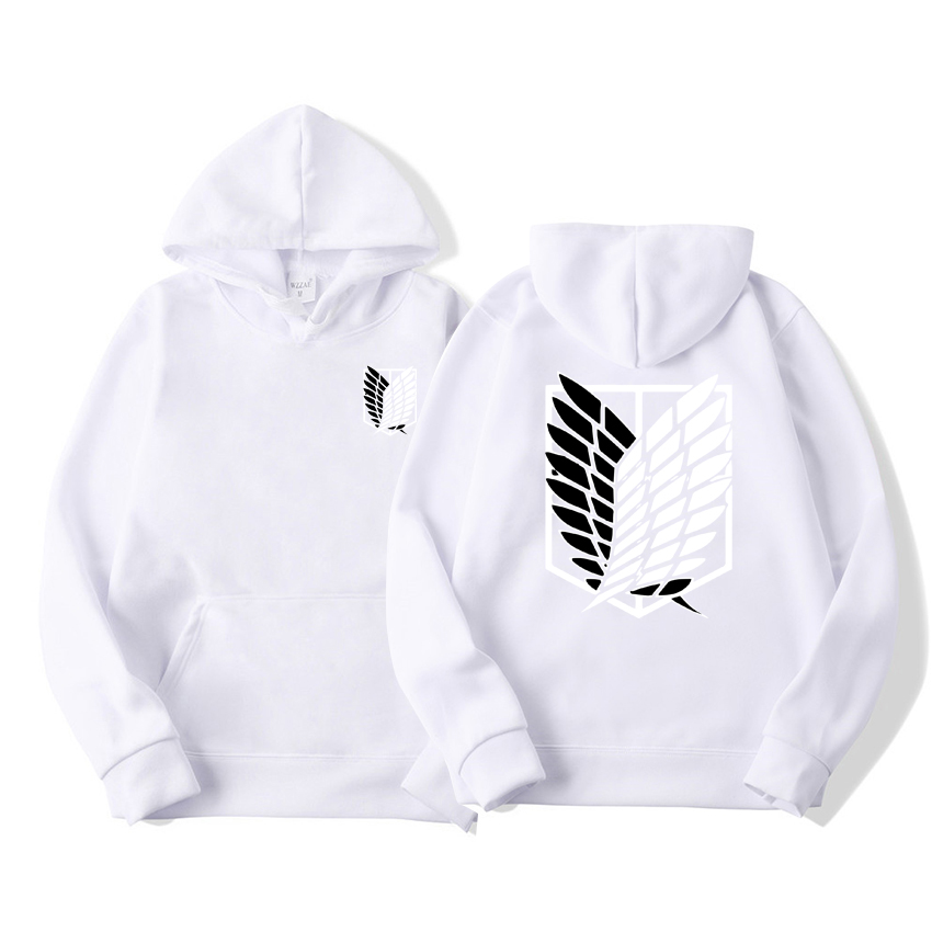 โจมตี Titan Hoodie อะนิเมะ Hoodies ผู้ชายผู้หญิง Streetwear เสื้อกันหนาว Harajuku Hoodies Sweatshirt เสื้อผ้า