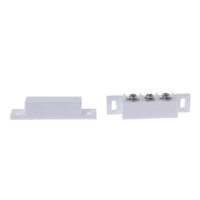 Sensor de puerta NC sin contacto magnético, sistema de alarma para el hogar, persiana enrollable de Metal con cable