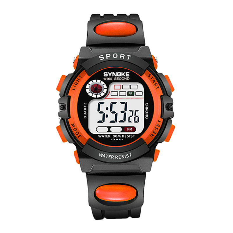 Reloj deportivo Digital LED para niños y niñas, pulsera impermeable, alarma, regalo, nuevo