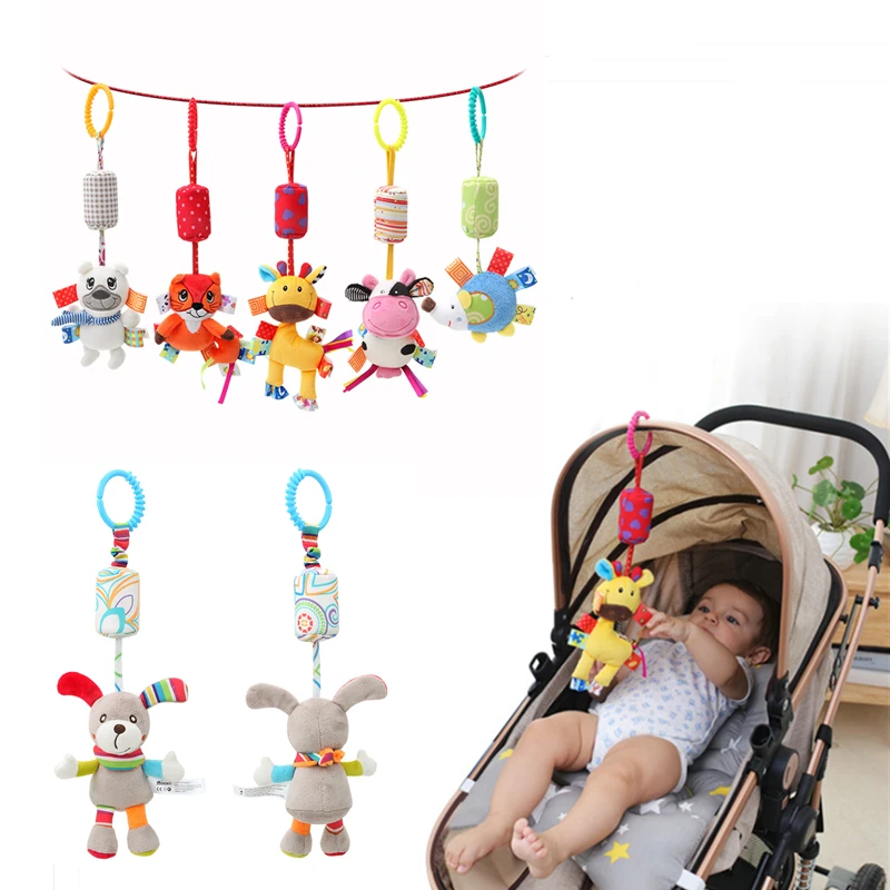 Lục Lạc Cho Bé Con Chó Con Ong Giường Xe Đẩy Đồ Chơi Treo 0-12 Tháng Tuổi Trẻ Sơ Sinh Lấy Khả Năng Đào Tạo Chuông Miếng Dán Búp Bê Игрушки для Детей