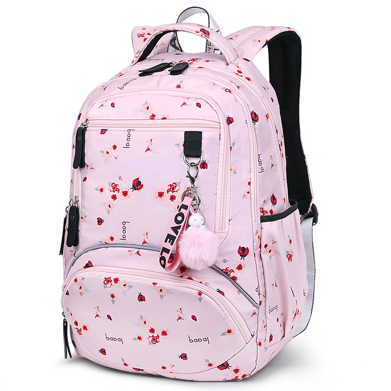 Grande mochila bonito estudante escola mochila impressa à prova dwaterproof água bagpack escola primária sacos de livro para meninas adolescentes crianças
