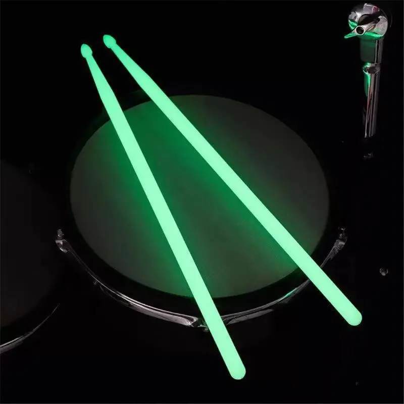 1 5A Dạ Quang Trống Dính Nylon Huỳnh Quang Dùi Trống Phát Sáng Trong Bóng Tối Sáng Đèn Nhạc Cụ