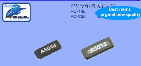 Nuevos 100% FC-255 originales, 10 Uds., 32.768KHZ 32.768K EPSON, oscilador de cristal de chip pasivo, carga baja de 2 pies 7PF