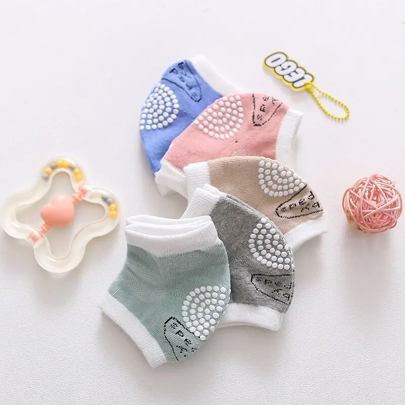 Bé Miếng Lót Đầu Gối Tập Bò Hiện Vật Mùa Hè Chống Trượt Thoáng Khí Cho Bé Tập Đi Chống Rơi Khuỷu Tay Trẻ Em Mỏng phần