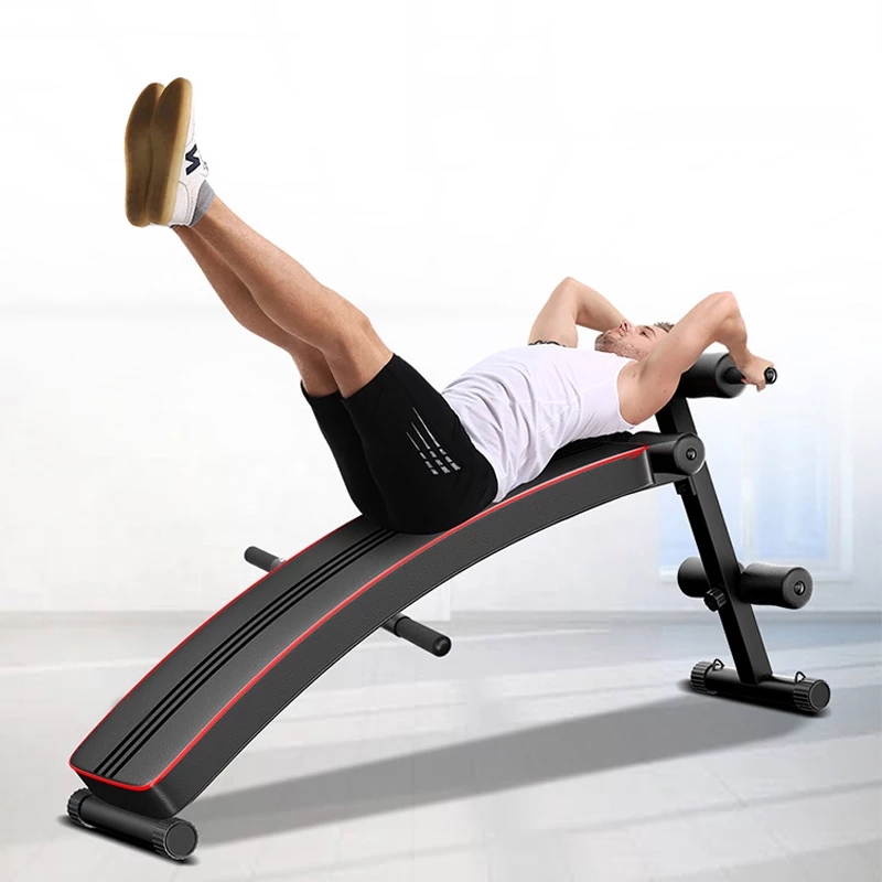 Papan atas bangku perut untuk rumah, peralatan olahraga, otot latihan Gym, kebugaran baru