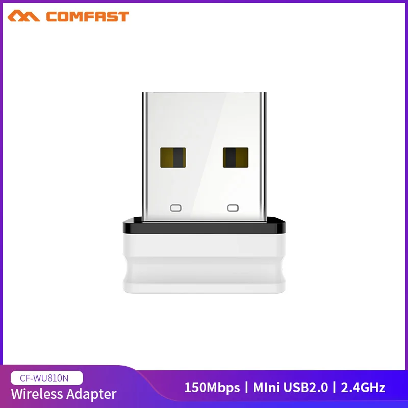 Comfast Mini PC WIFI адаптер Wi-Fi USB WIFI антенна 150 Мбит/с RTL8188EU беспроводной приемник Wi-Fi ключ излучатель сигнала сетевая карта