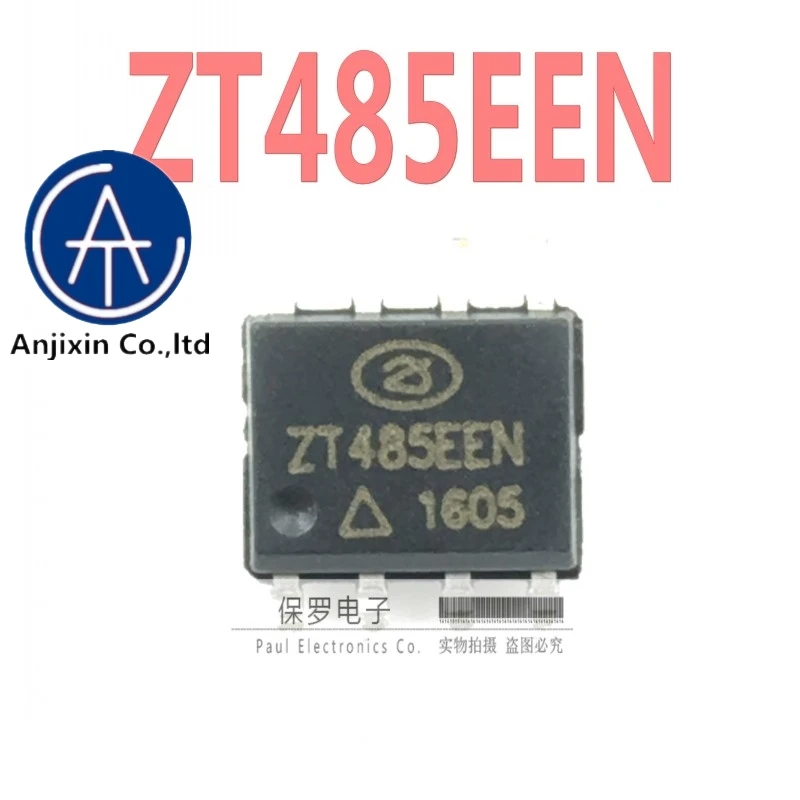 Chip de interfaz de comunicación original y nuevo, 100% ZT485EEN ZT485 SOP-8, 10 Uds., disponible