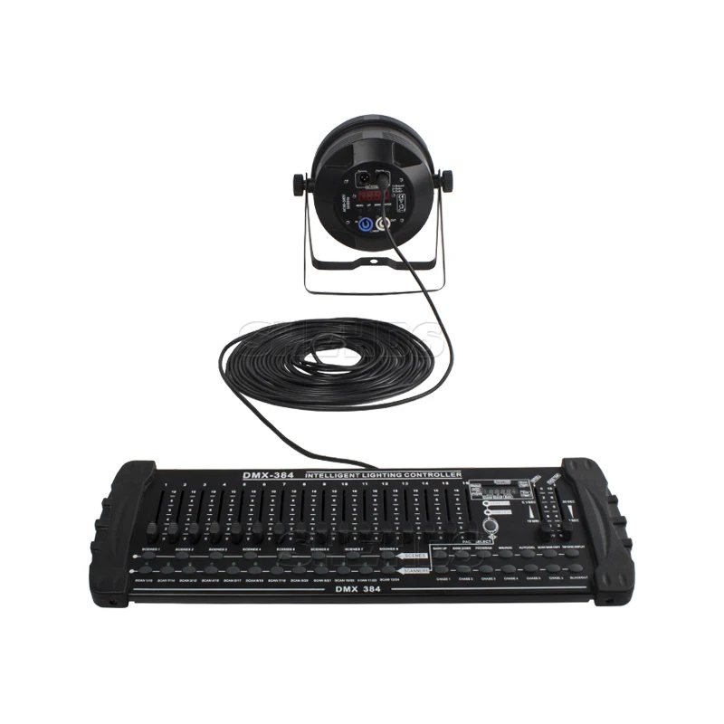 DMX Stage Light อุปกรณ์เสริม 10 เมตรสาย DMX สําหรับ Led Par Light Moving Head Beam Lamp