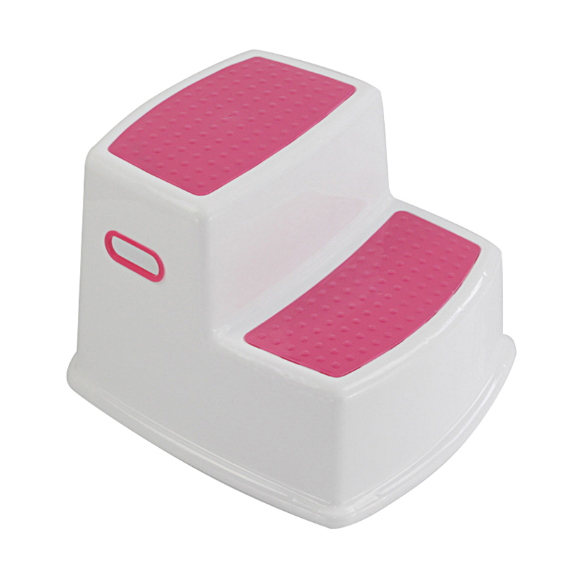 Thicken 2-Step Stool เด็กวัยหัดเดิน Anti-Slip สตูลห้องน้ำไม่เต็มเต็งห้องน้ำห้องครัวสต็อก
