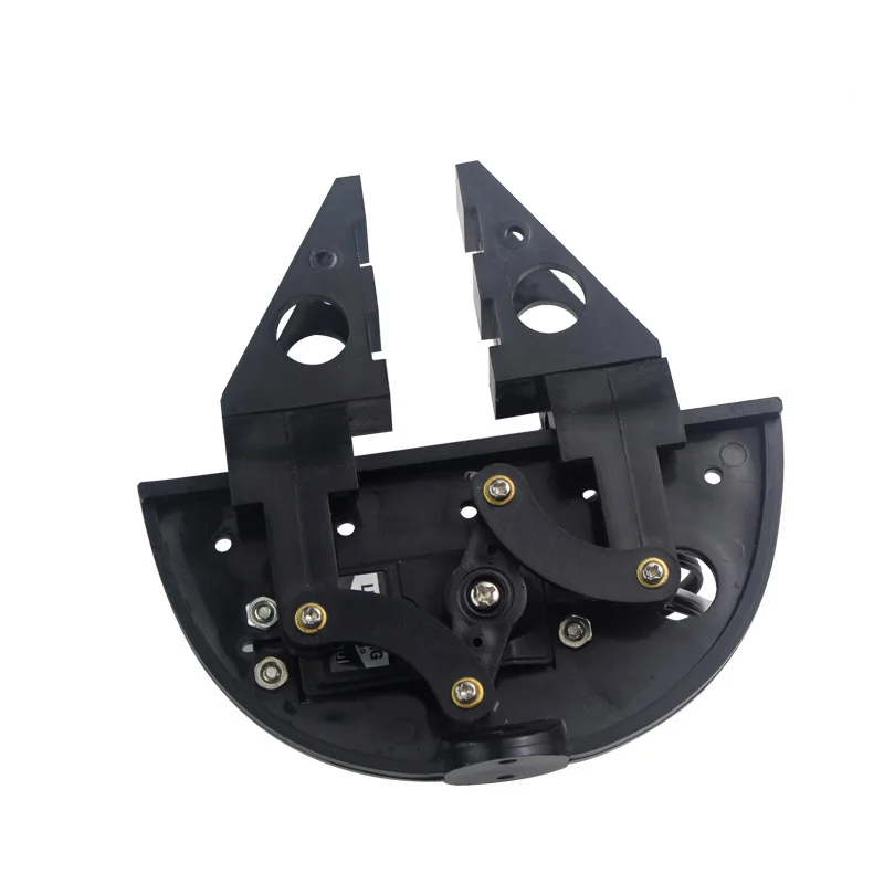 Novo robô braçadeira pinça servo suporte de montagem kit braço garra mecânica para brinquedo diy para arduino compatível com mg996, mg995, ds3218
