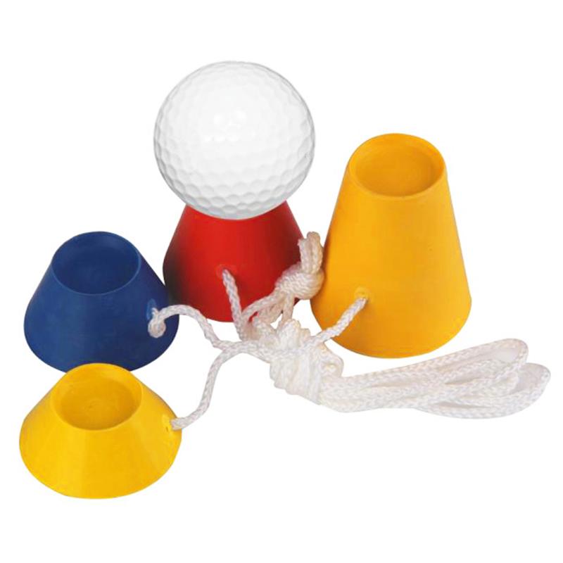 4 in1 Golf Rubber Tees Winter Tee Set 33mm Golf Training Soft Cushion kit in gomma C1O4