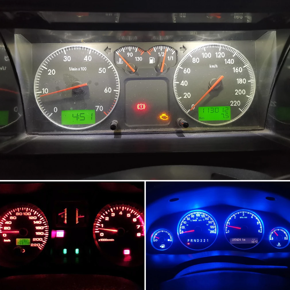 10 pçs t3 led 3030 smd lâmpada led t4.2 t4.7 lâmpada indicadora painel do carro luz indicadora de advertência instrumento lâmpada automática