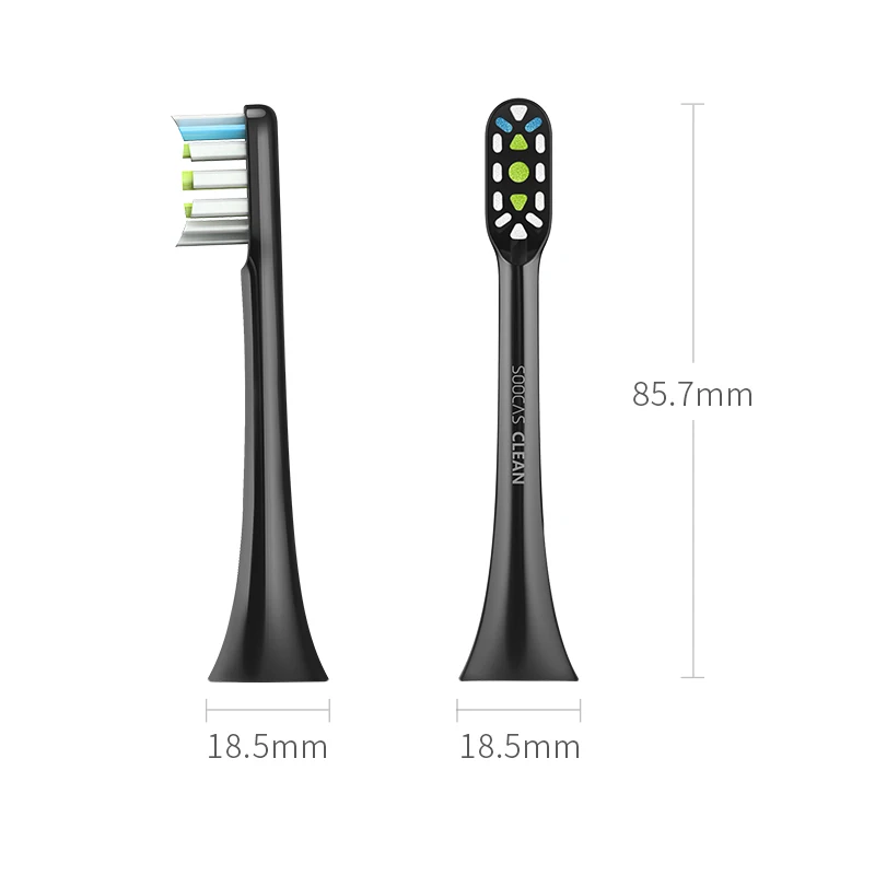 Ban Đầu SOOCAS Bàn Chải Đánh Răng Điện Đầu Thay Thế SOOCAS X1 X3 X3U X5 Sonic Răng Bàn Chải Đầu Thay Thế Hai Lựa Chọn Màu Sắc