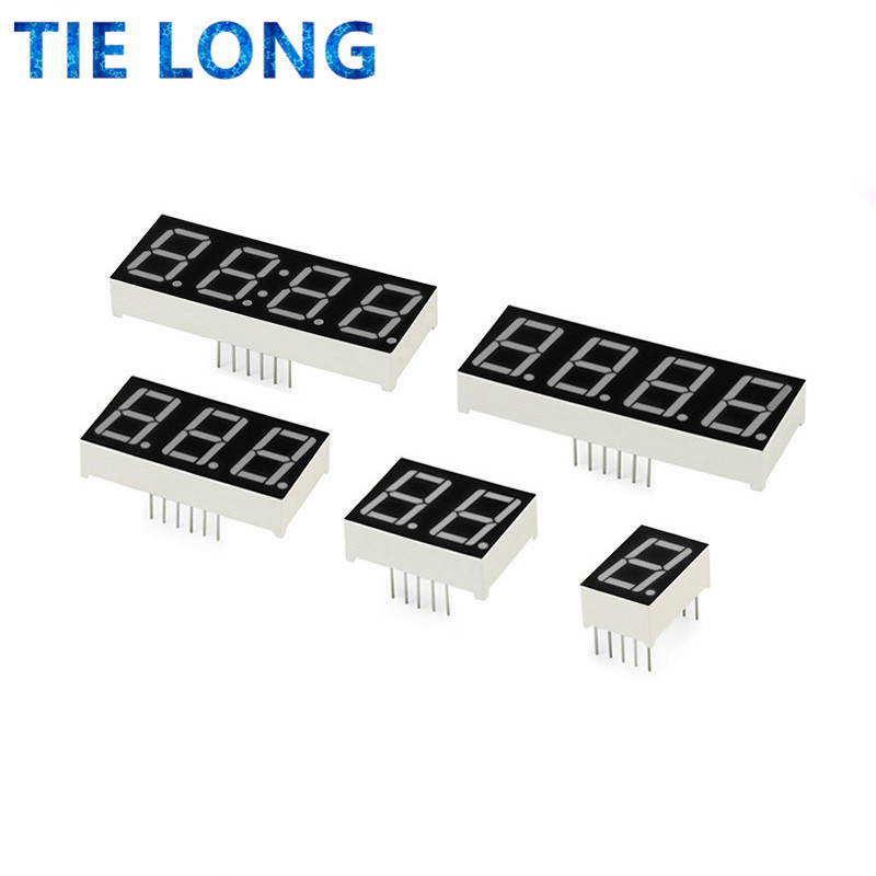 5 stücke 0,36 zoll LED display 7 Segment 1 Bit/2 Bit/3 Bit/4 Bit/5 Bit Digit Rohr Gemeinsame Kathode/Anode Digital 0,36 zoll 7 segment