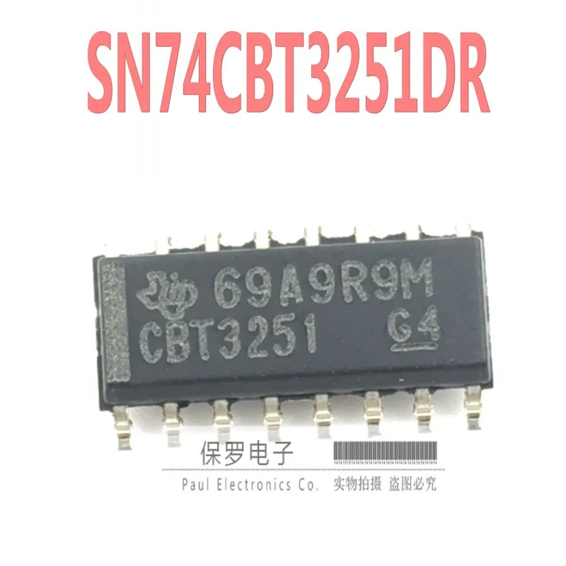 10pcs 100% orginal and new multiplexer SN74CBT3251DR CBT3251 SOP-16 in stock