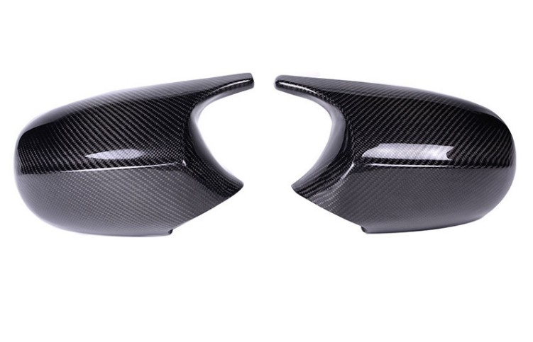 E90 E91 黒 M3 スタイルカバー E81 E82 E87 E88 BMW 1 3 シリーズ E92 E93 カーボンファイバー M ルックリアミラーキャップカーアクセサリー