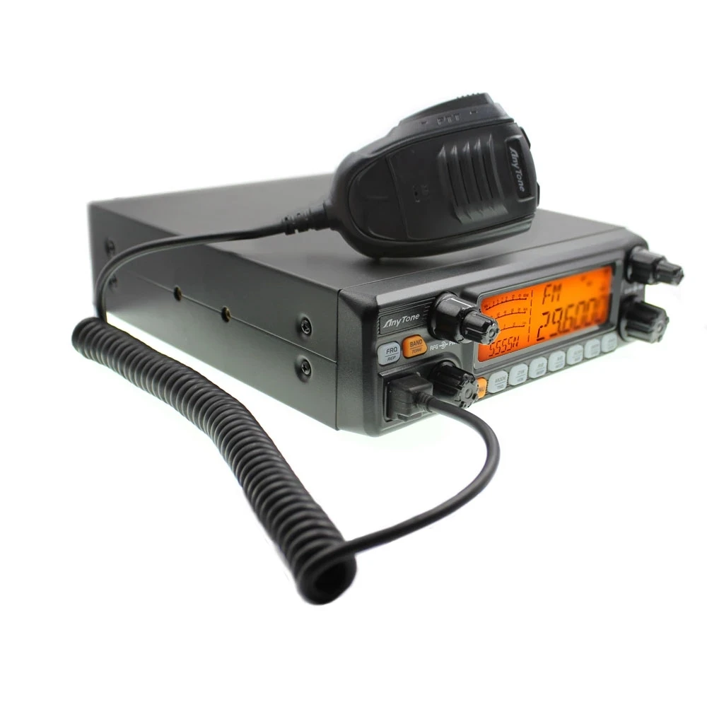 Micrófono ANYTONE Original para Radio CB AT-5555N AT5555N II AM/FM/SSB Radio de 10 metros
