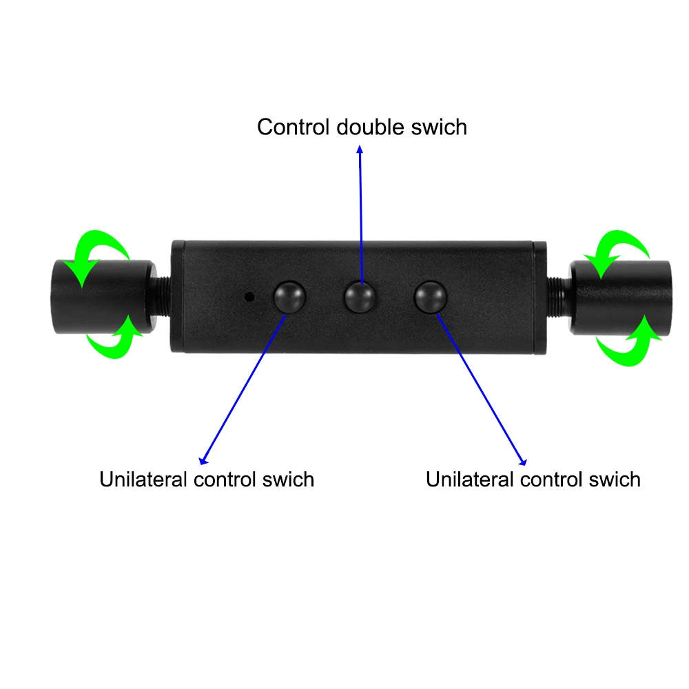 New Double Headed Green Laser Sword Laser Dance Handheld Stage Props  For Laser Man Show Portable Laser Dance Props