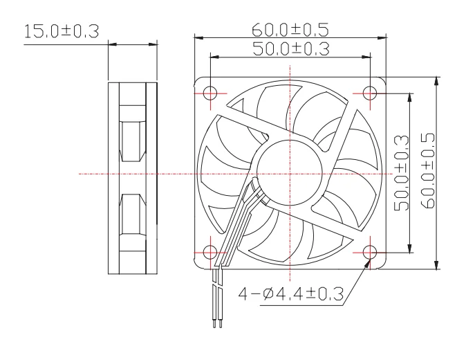 Năm 6015 Làm Mát Quạt Tản Nhiệt 12V 24V Với Dupont Dây Không Chổi Than 60Mm 60*60*15 MM 3D In Phần Mát Tản Nhiệt Êm