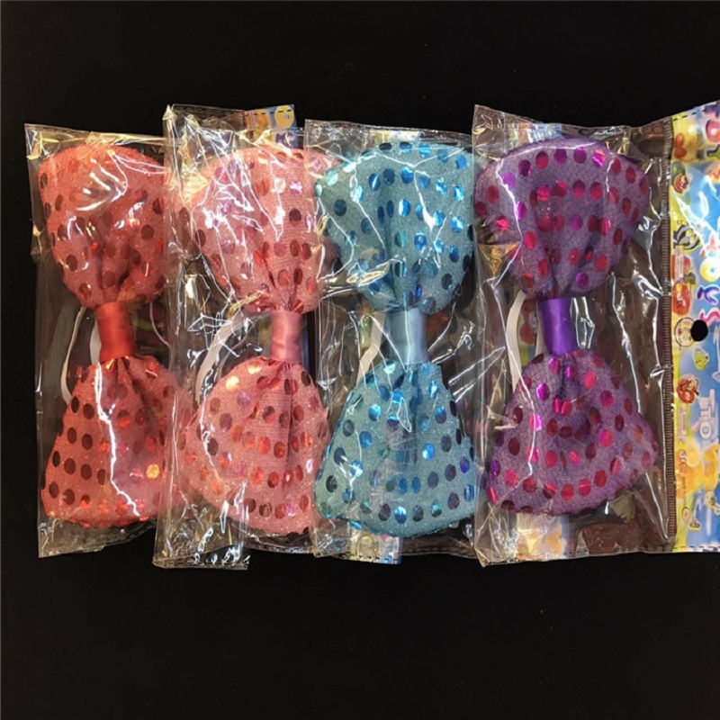 Светодиодный мужской галстук-бабочка, 10 шт.