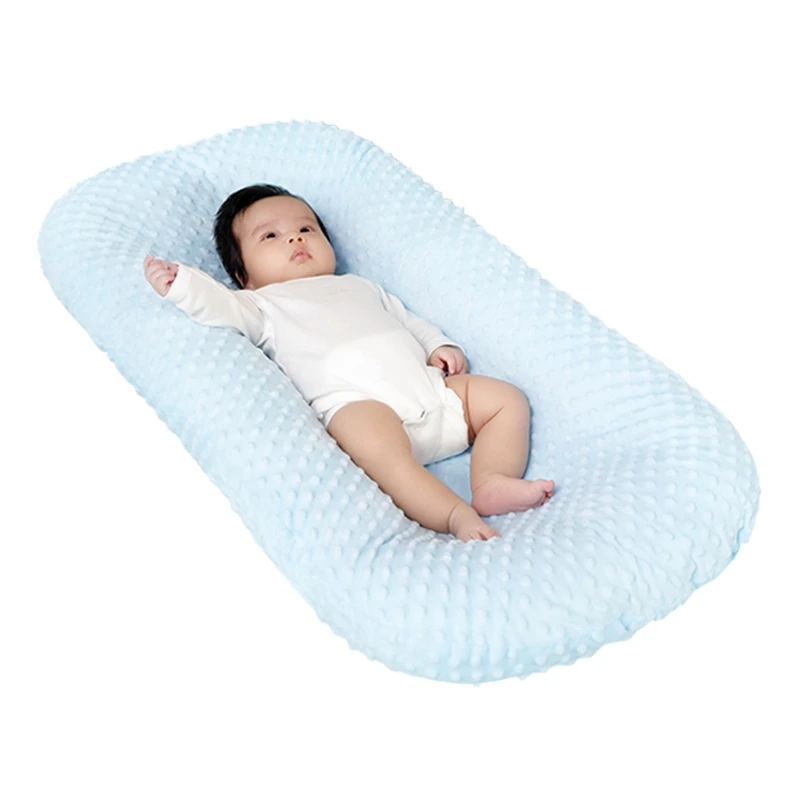 Juste de lit ultra douce pour nouveau-né, drap plat parfait pour accent de bébé, housse de chaise longue pour document solide, coussin de couchage, drap CPull
