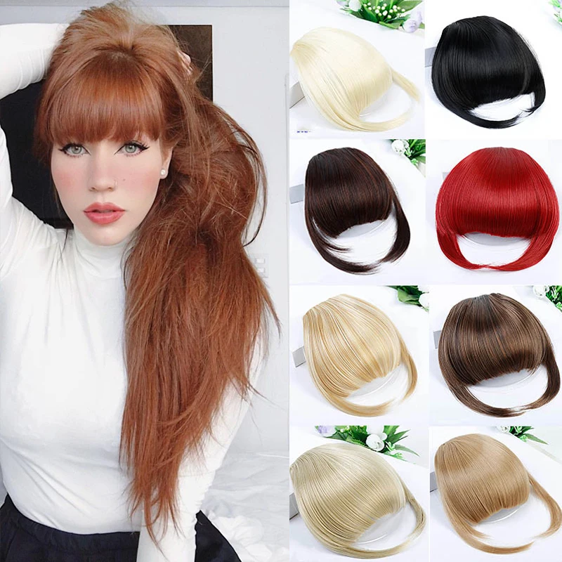 DIANQI Ngắn Nổ Tóc Vàng Kẹp Tóc Nổ Chịu Nhiệt Tóc Giả Tổng Hợp Viền Kẹp Tóc Tự Nhiên Tóc