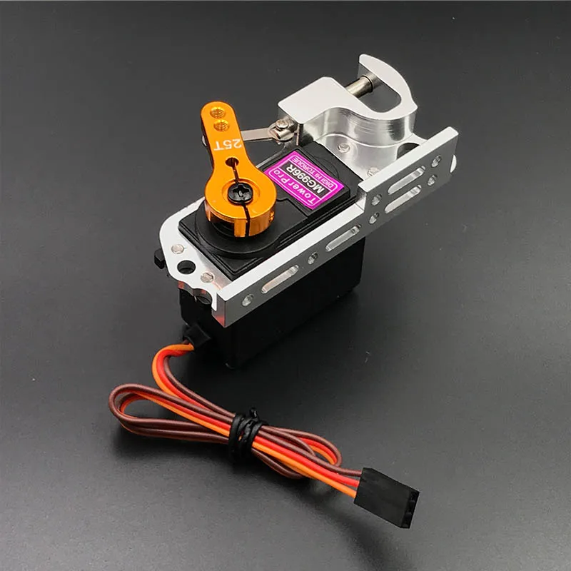 Dispositivo de interruptor Servo parabólico, dispositivo de lanzamiento de vehículo aéreo, dispensadores de Tarot con brazo Servo para coches con control remoto, Dron MG996