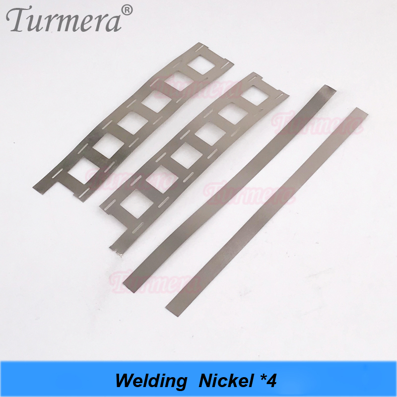 Turmera 12V 7Ah to 20Ah Battery Storage Box 3X7 18650 Holder 3S 40A BMS with Welding Nickel for Motorcycle Replace Lead-Acid Use