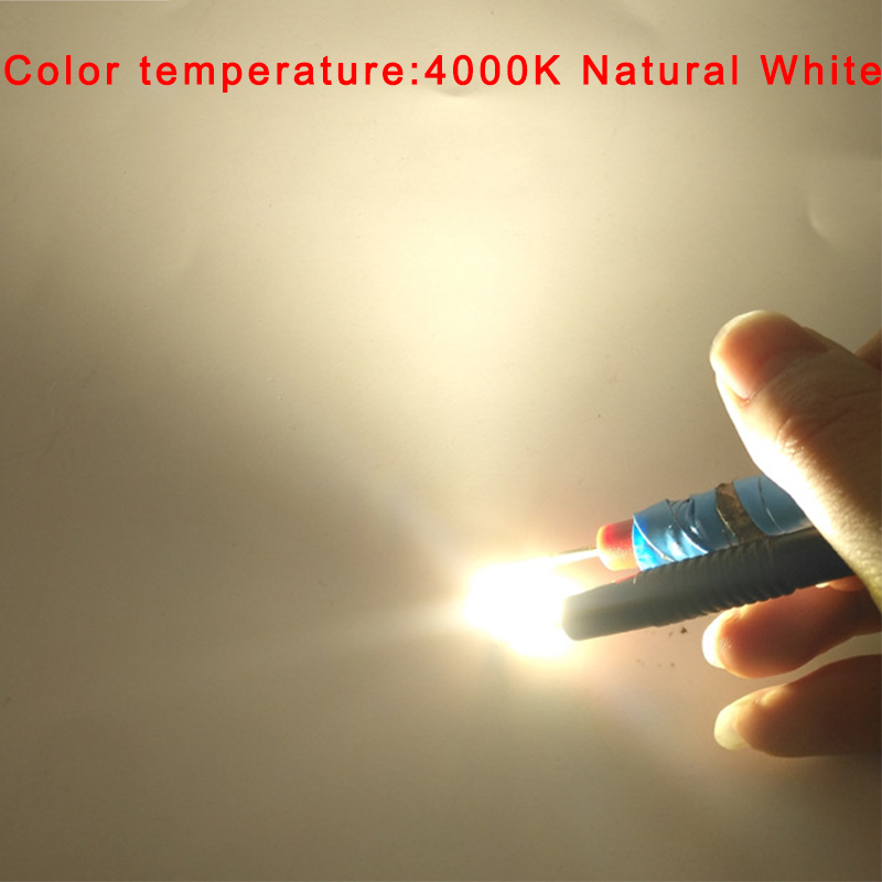 10 pz molto 3 W 5 W 7 W 10 W LED Sorgente lampada Bead LED Ad Alta Potenza COB LED Torcia Elettrica Lampadina Lampada Faretto Imbottiture lampade