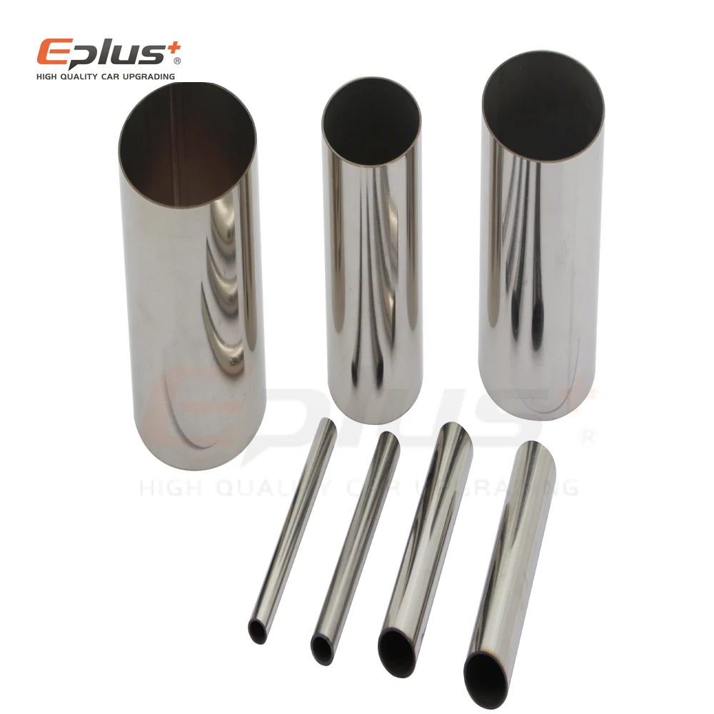 Chiều Dài 500MM Đa Năng Thép Không Gỉ 304 Ống Thẳng Đa Năng Vật Liệu Hàn Nhiều Kích Thước Ống Xả Ô Tô Lượng