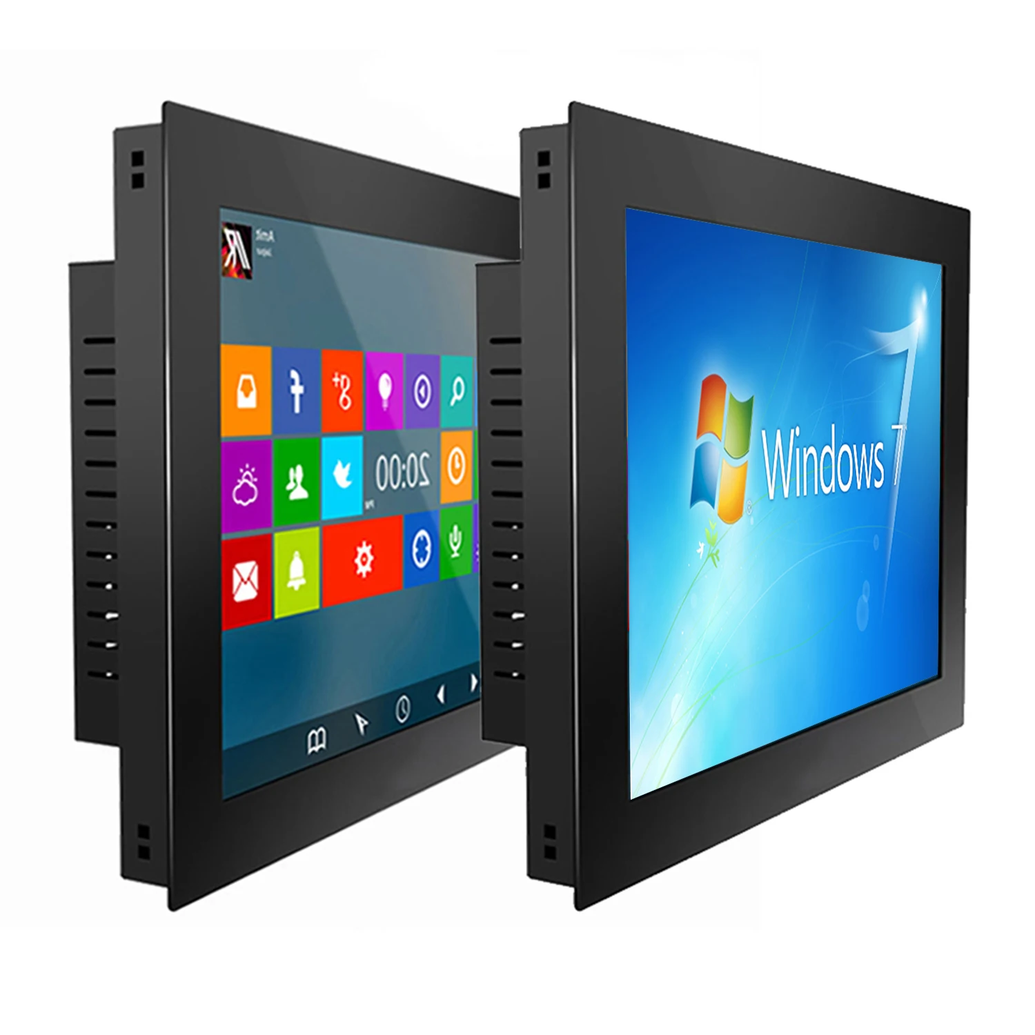 21.5 Inch Industrial Computer Panel PC AIO PC with Resistive Touch Screen i3 i5 I7 with WiFi 2xCom 8Gb RAM 250Gb SSD for Win10