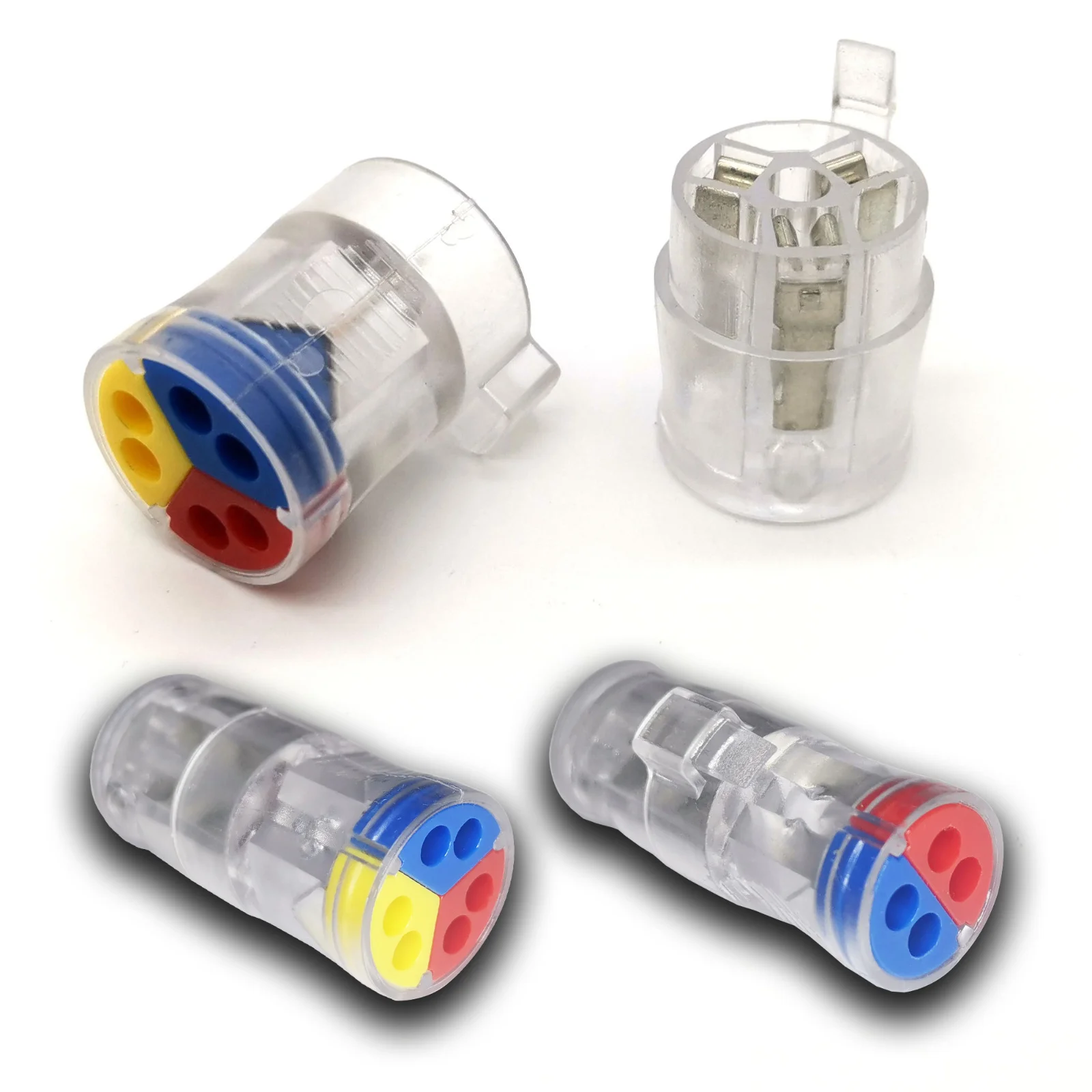 Mini Nhanh Dây Kết Nối Cáp Đa Năng Nhỏ Gọn Dây Dẫn Mùa Xuân Nối Dây Cổng Kết Nối Hít Nhà Ga Khối SPL-42 422