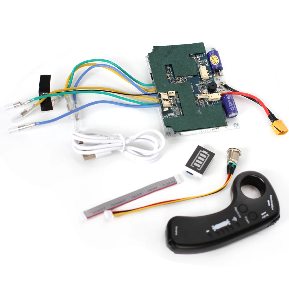 สเก็ตบอร์ดไฟฟ้าController 36Vมอเตอร์ไดรฟ์ระบบLongboardรีโมทคอนโทรลESC Hubมอเตอร์สเก็ตบอร์ดอะไหล่
