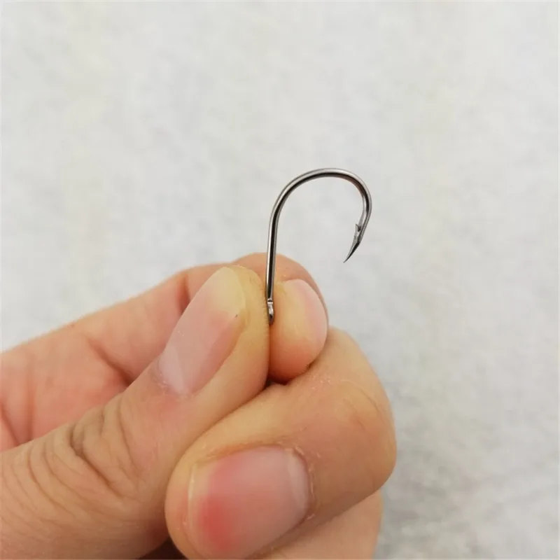 120 Chiếc Thép Carbon Lưỡi Hiệu Quả Thép Gai 3 #-12 # Fishhooks Có Lỗ Jig Cá Chép Bay lưỡi Câu Cá Lóc Con Sâu Pesca Giải Quyết