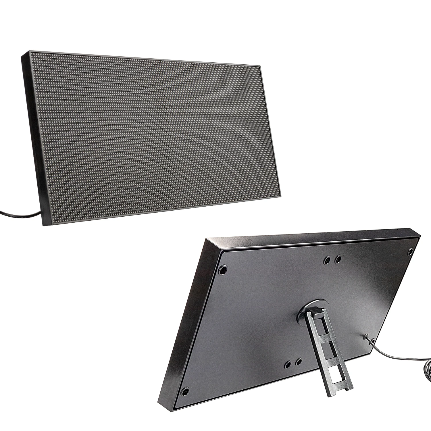 Panneau d'affichage LED programmable avec message défilant, affichage du module RVB, panneau d'affichage ouvert, support pliable, affichage PRDisplay, WiFi, HD P3, 39cm