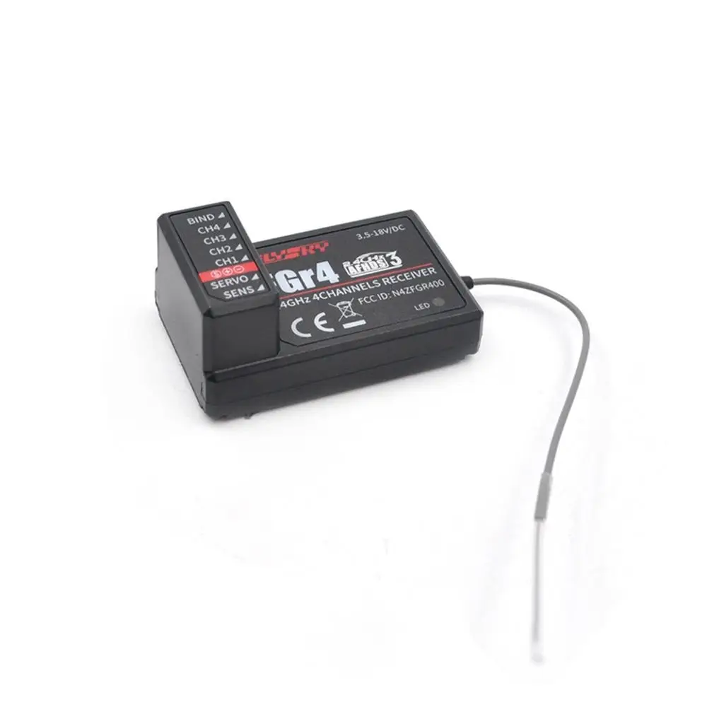 Flysky FGR4 FGR4S FGR4P built-in Single Antenna Bidirectional Receiver PPM/IBUS/PWM For Flysky FS-NB4 Remote Control Components