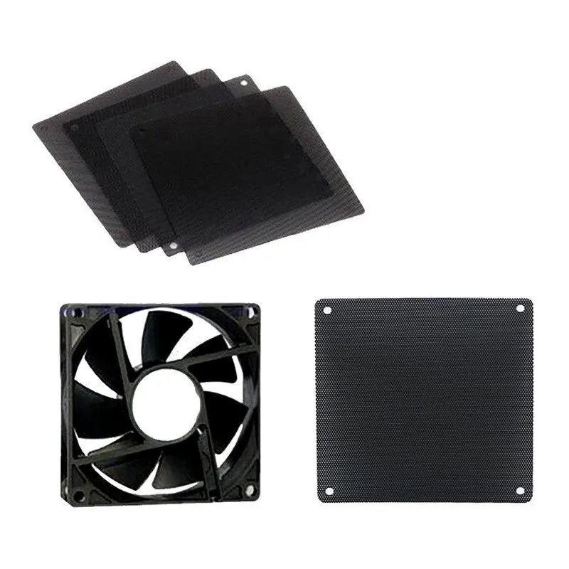 5 stücke 3cm 4cm 5cm 6cm 7cm 8cm PC Kühler Fan Abdeckungen Fan Staubdicht filter Fan Staub Net PVC Staub Sieb Computer Lüfter Mesh