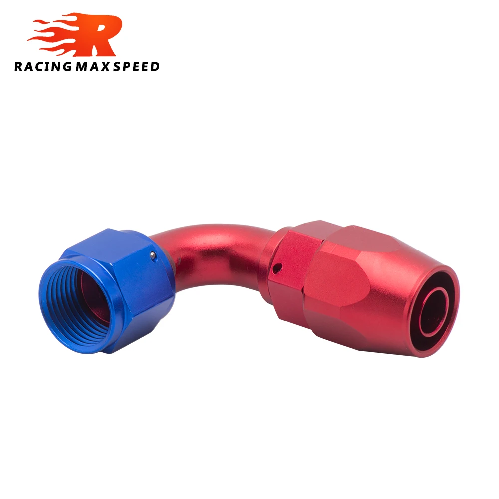AN6/AN8/AN10 Thẳng 0 °/45 °/90 °/120 °/180 ° độ Nhôm Xoay Vòi Cấp Lắp Adapter Dầu Nhiên Liệu Dòng NPT Cắm Bán Buôn