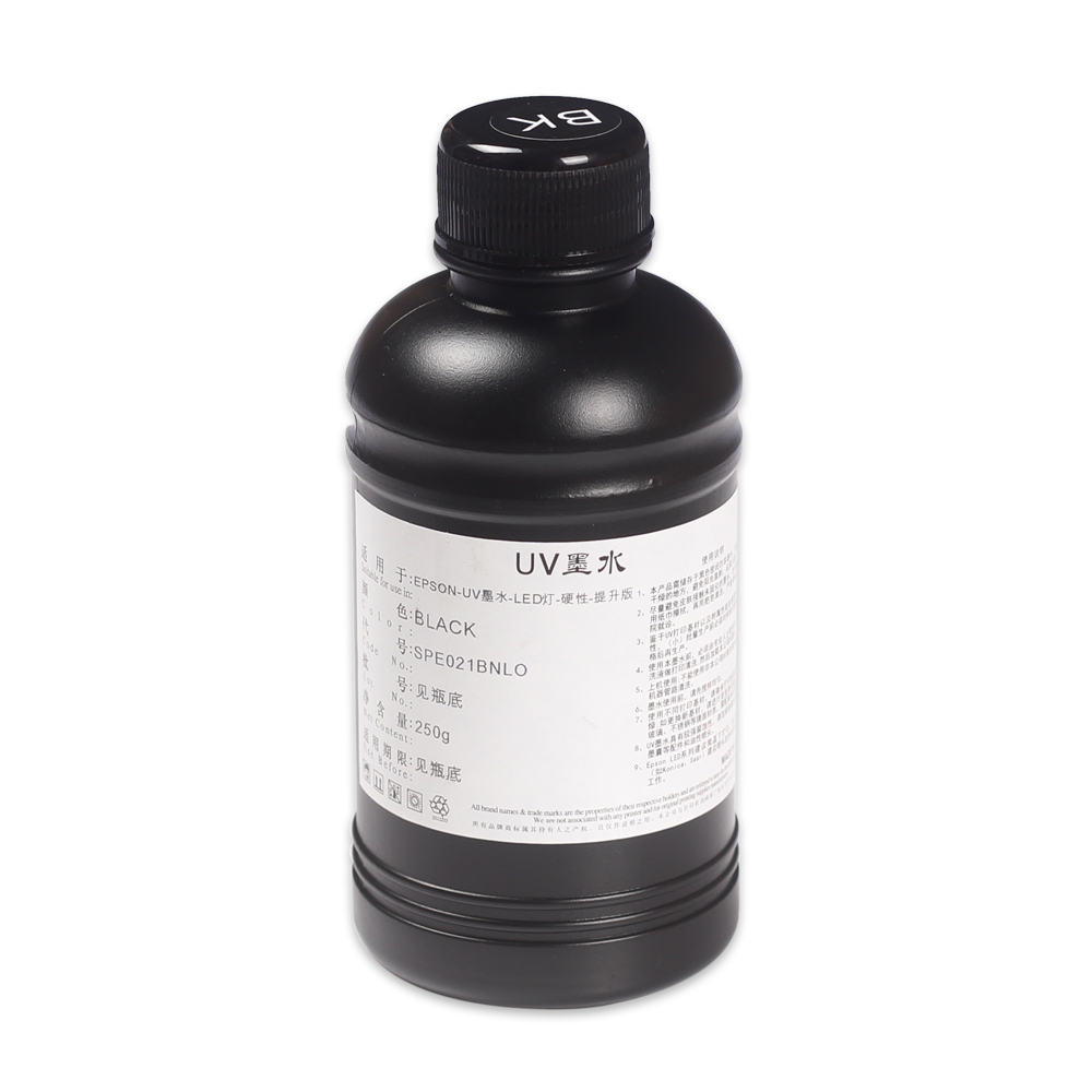 250 ml oder 500 ml UV DTF Tinte für EPSON R1390 R2000 R1900 T50 L805 L800 L1800 Für DX4 DX5 DX6 DX7 TX800 XP600 Druckkopf Harte UV-Tinte