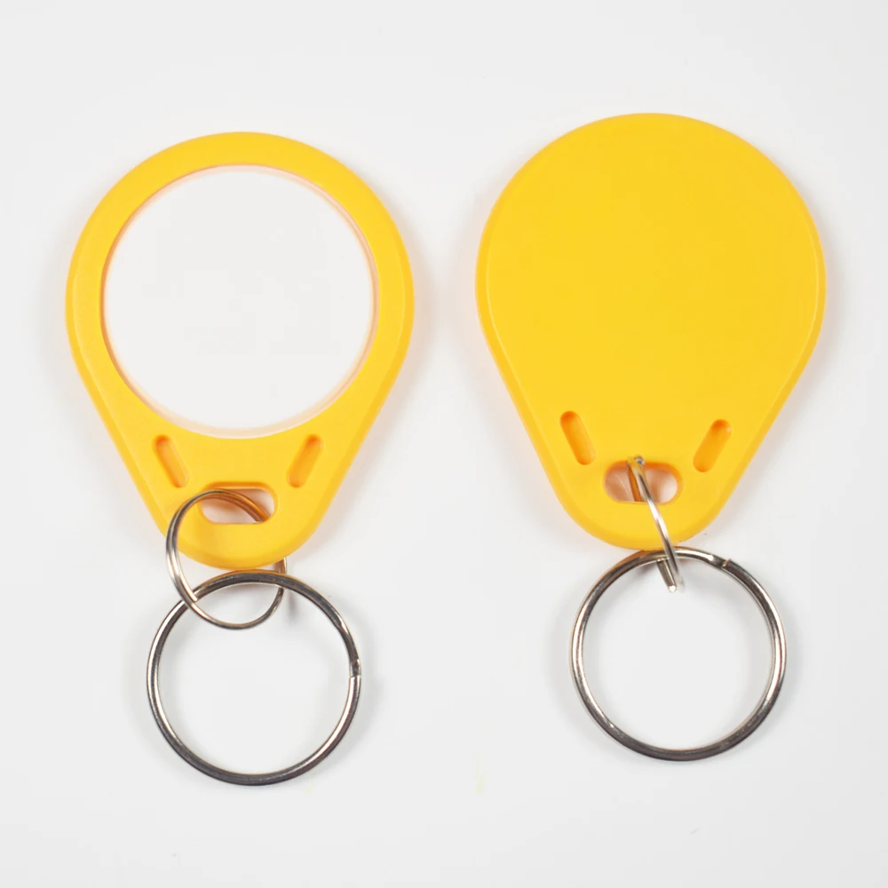 20 Cái/lốc EM4305 T5577 125Khz Chép Rewritable Viết Được Viết Lại Keyfobs Thẻ RFID Móc Khóa Thẻ Gần Đột Quyết Huy Hiệu Nhân Bản