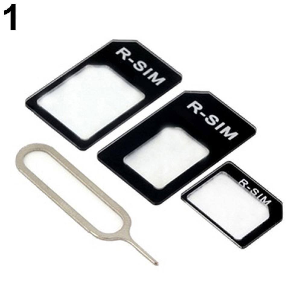 3 in 1 NanoSIM Karte zu Micro SIM Karte zu Standard SIM Karte Adapter Konverter
