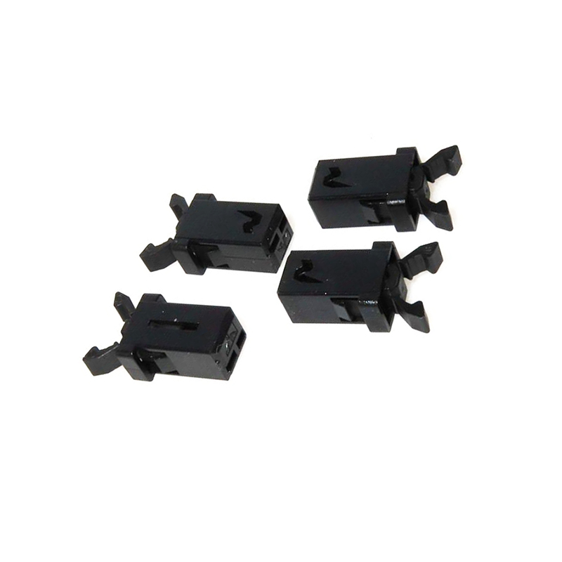 PR-001-Interruptor de bloqueo de puerta pequeña PR001, para acondicionador de aire MS, Set Top Box TV EVD DVD, cubierta de puerta Blcack blanco, 10 unidades por lote