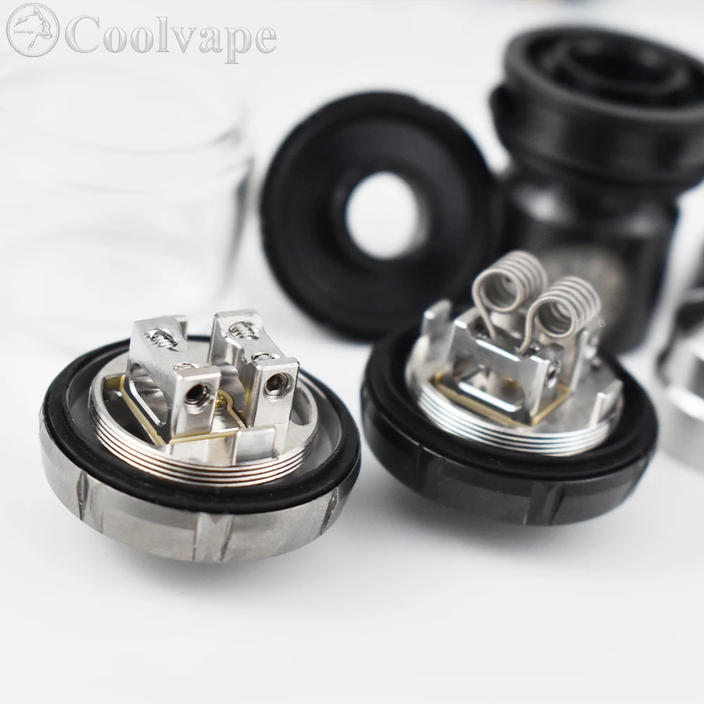 Atomizador Zeus RTA Zeus RTA X cubierta estilo malla 3,5 ml 4,5 ml de diámetro 25 mm 316ss tanque RTA reconstruible vaporizador tanque de cigarrillo electrónico